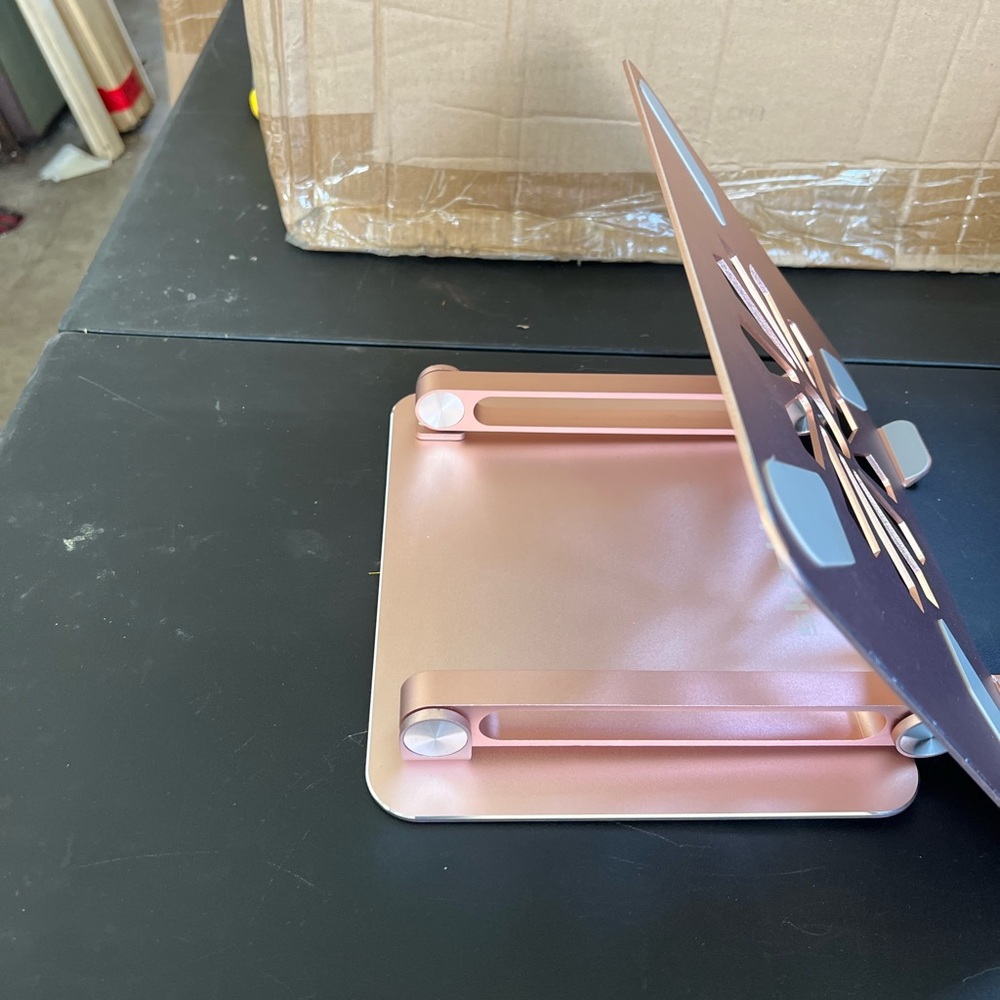 Rose Gold Tablet Stand